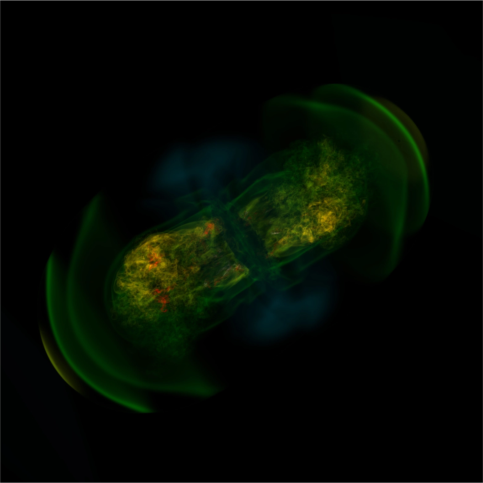 Can the Symmetric Fermi and eROSITA Bubbles Be Produced by Tilted Jets? main image